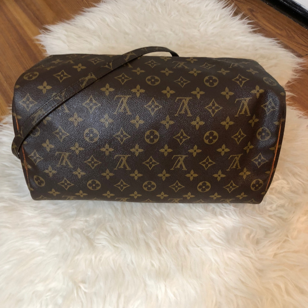 Vuitton Mallitier Speedy 35 Monogram Canvas Satche - Picture 6 of 8
